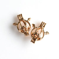 2PCS Small Wing Cage Pendants,3 Colors Available-TS091