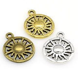 20PCS Sun Charms,3 Colors Available-RS498