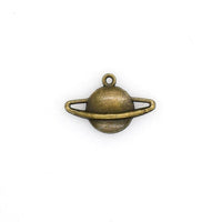 30PCS Saturn Charms,Planet Pendants,2 Colors Available-RS264