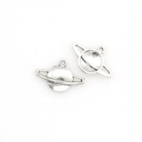 30PCS Saturn Charms,Planet Pendants,2 Colors Available-RS264