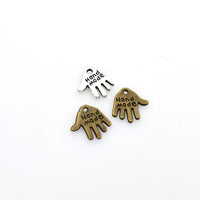 30PCS Hand Charms,2 Colors Available Double Sided-RS324