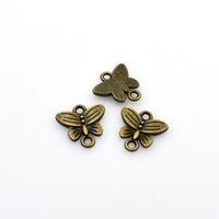 30PCS Butterfly Connector Charms,2 Colors Available-RS111