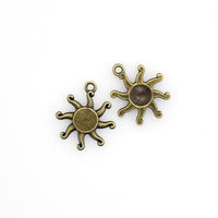 30PCS Sun Charms,2 Colors Available-RS501