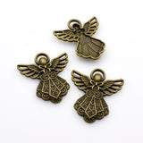 15PCS Wing Angel Charms,2 Colors Available-RS002