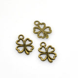 50PCS Little Clover Charms,4 Colors Available-RS056