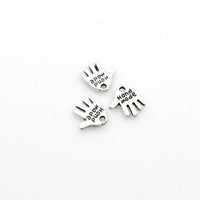 30PCS Hand Charms,2 Colors Available Double Sided-RS324