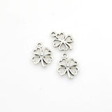 50PCS Little Clover Charms,4 Colors Available-RS056