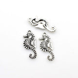 20PCS Hippocampus Charms,Antique Silver Tone-RS130