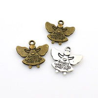 20PCS Angel Charms,2 Colors Available Double Sided-RS267