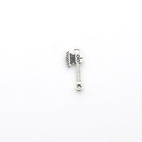 30PCS Ax Charms,Antique Silver Tone Double Sided-RS583