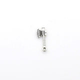 30PCS Ax Charms,Antique Silver Tone Double Sided-RS583