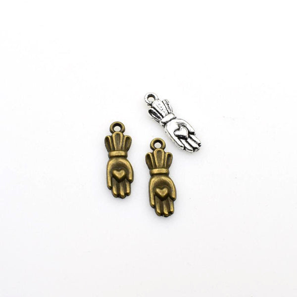 30PCS Hand Charms,2 Colors Available-RS1014