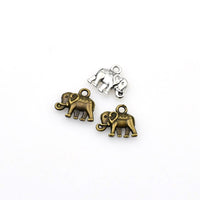 30PCS Little Elephant Charms,2 Colors Available-RS129