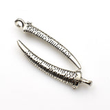 5PCS Sword Charms,Antique Silver Tone 3D-RS1174