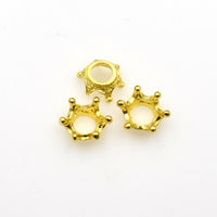 25PCS Crown Charms,6 Colors Available-RS1233