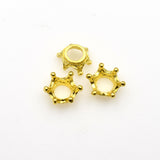 25PCS Crown Charms,6 Colors Available-RS1233