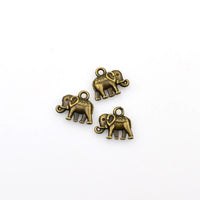 30PCS Little Elephant Charms,2 Colors Available-RS129