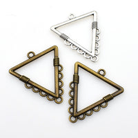 15PCS Triangle Connector Charms,2 Colors Available-RS1152