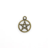 15PCS Five-pointed Star Charms,3 Colors Available-RS1054