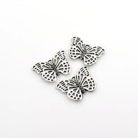 20PCS Butterfly Charms,Antique Silver Tone-RS120