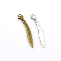 12PCS Sword Charms,2 Colors Available-RS967