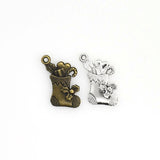 20PCS Christmas Sock Charms,Gift Bag 2 Colors Available-RS201