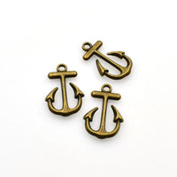 10PCS Anchor Charms,4 Colors Availabe-RS256