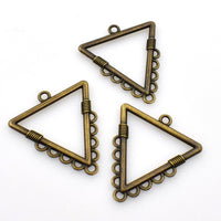 15PCS Triangle Connector Charms,2 Colors Available-RS1152