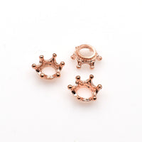 25PCS Crown Charms,6 Colors Available-RS1233