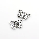 20PCS Butterfly Charms,Antique Silver Tone-RS120