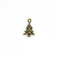 30PCS Christmas Tree Charms,Antique Bronze Tone-RS1034