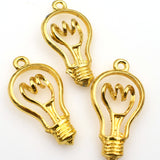 10PCS light Bulb Charms,3 Colors Available-RS844