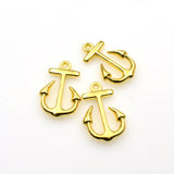 10PCS Anchor Charms,4 Colors Availabe-RS256