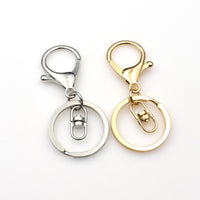 4PCS Key Ring with Big Lobster Clasp,2 Colors Available-GS008