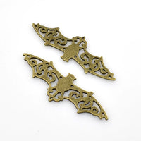 8PCS Big Bat Charms,4 Colors Available-RS392