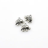 30PCS Little Elephant Charms,2 Colors Available 3D-RS1058