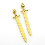 6PCS Cat Head Sword Charms,3 Colors Available-RS089