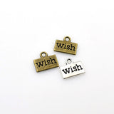 20PCS Wish Charms,2 Colors Available-RS455