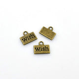 20PCS Wish Charms,2 Colors Available-RS455