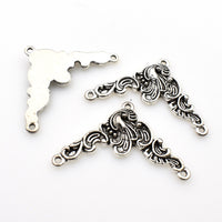 8PCS Triangle Connector Charms,2 Colors Available-RS388