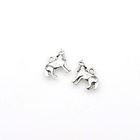 25PCS Wolf Charms,Antique Silver Tone-RS1040