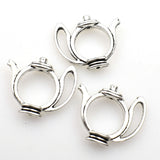 15PCS Hollow Teapot Charms,2 Colors Available(Suitable for 8-10mm beads)-RS378