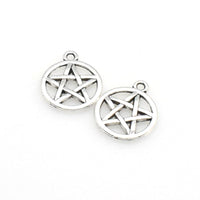 25PCS Five-pointed Star Charms,3 Colors Available-RS936