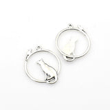 15PCS Mouse and Cat Charms,2 Colors Available-RS245