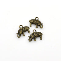 20PCS Elephant Charms,2 Colors Available-RS727