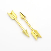 10PCS Big Arrow Charms,3 Colors Available-RS094