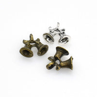 15PCS Bell Charms,2 Colors Available 3D Pendants-RS672