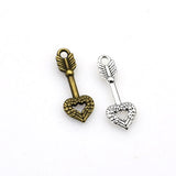 20PCS Love Arrow Charms,2 Colors Available-RS952