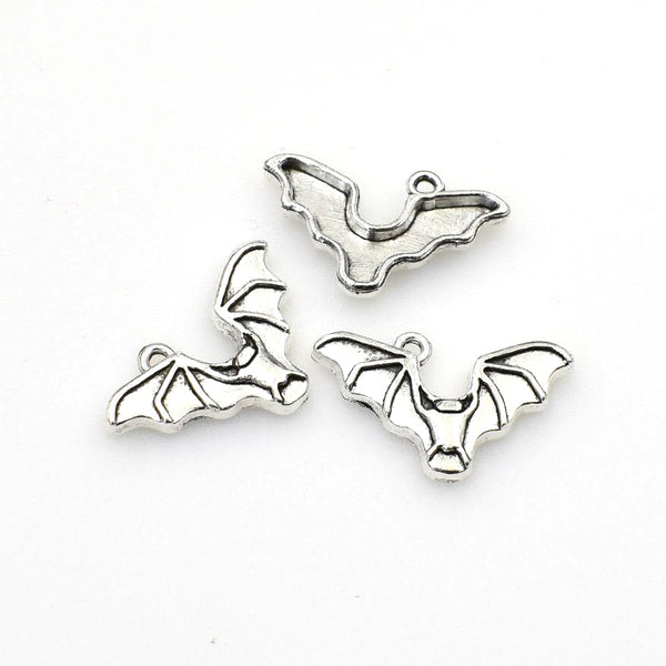 20PCS Bat Charms,Antique Silver Tone-RS680