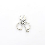 20PCS Scissors Charms,Antique Silver Tone-RS666